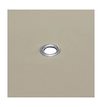 vidaXL Gazebo Cover Canopy Replacement 1 oz/ft² Beige 9.8'x13.1'