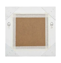 vidaXL Wall Mirror Baroque Style 15.7"x15.7"Silver