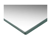 vidaXL Wall Mirror 23.6"x15.7" Rectangular Glass