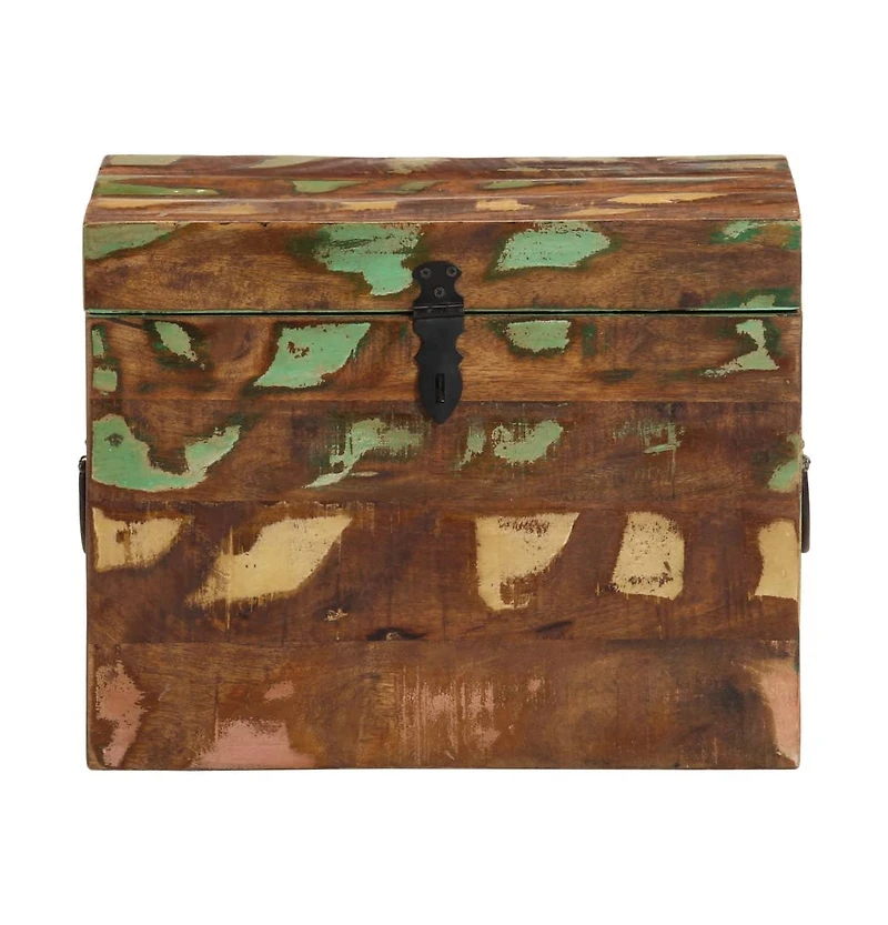 Reclaimed Storage Box Solid Wood