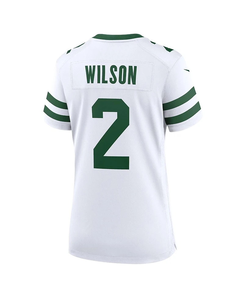 Nike Women's Zach Wilson Legacy White New York Jets Game Jersey
