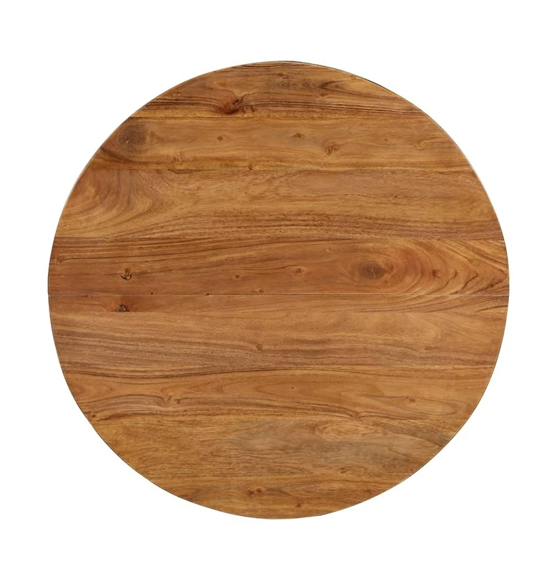 Coffee Table 25.6"x25.6"x12.6" Solid Acacia Wood