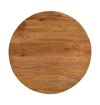 Coffee Table 25.6"x25.6"x12.6" Solid Acacia Wood