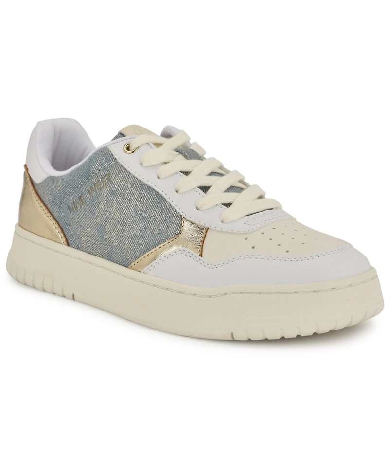 Nine West Women's Nenya Lace-Up Sneakers