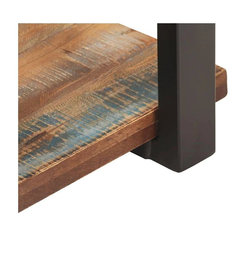vidaXL Tv Stand 35.4"x15.7"x15.7" Solid Wood Reclaimed