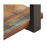 vidaXL Tv Stand 35.4"x15.7"x15.7" Solid Wood Reclaimed
