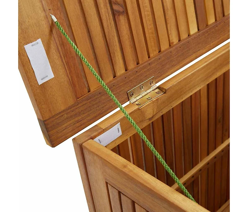 Patio Storage Box 35.4"x19.7"x22.8" Solid Wood Acacia