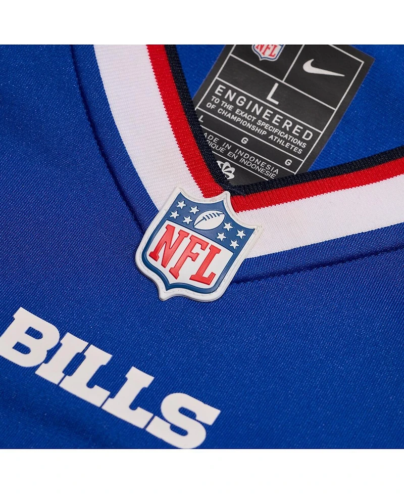 Men's Nike Gregory Rousseau Royal Buffalo Bills Game Player Jersey