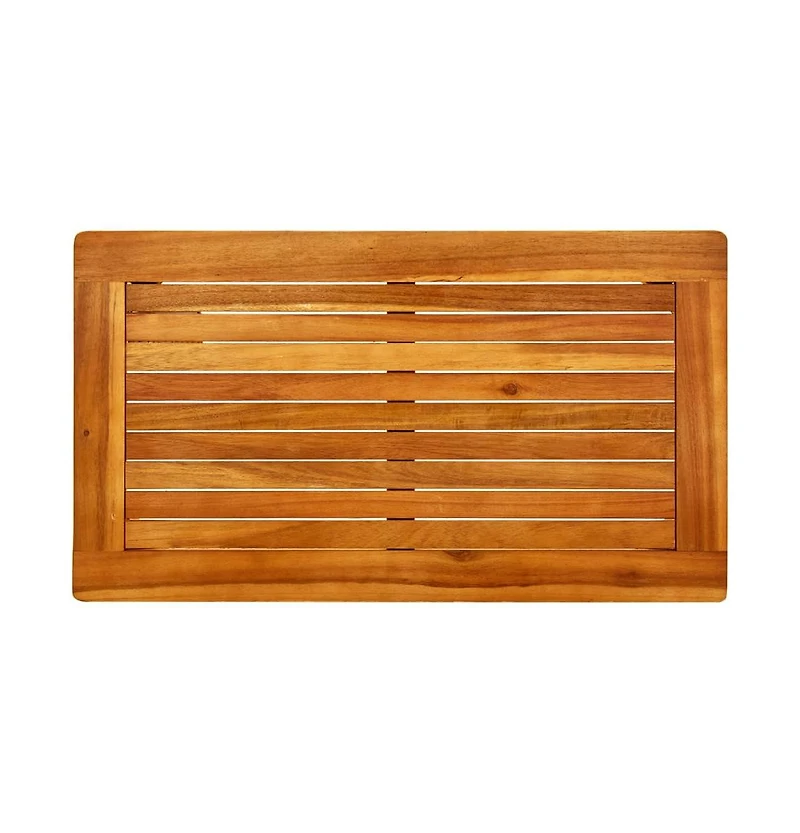 vidaXL Patio Coffee Table 27.6"x15.7"x14.2" Solid Acacia Wood