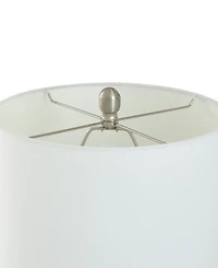 StyleCraft Home Collection 21" Metal Joni Ceramic Table Lamp