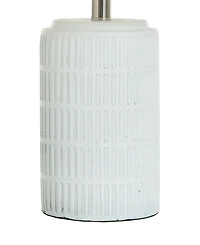 StyleCraft Home Collection 21" Metal Joni Ceramic Table Lamp