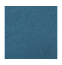 vidaXL Footstool Blue 30.3"x21.7"x12.2" Velvet