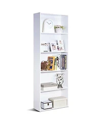 Slickblue Modern 5-Tier Bookcase Storage Shelf for Organized Display and Storage