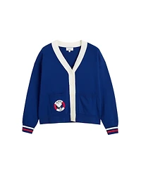 Chinti & Parker Women's Snoopy Badge Nautical Wool Cashmere Cardigan