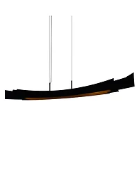 Cwi Lighting 11" Metal Candora Integrated Led Island Pool Table Light