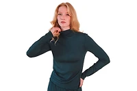Poplinen Plus Size Norma Modal Ribbed Turtleneck