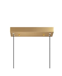 Cwi Lighting 19" Metal Himalayas Integrated Led Island Pool Table Light