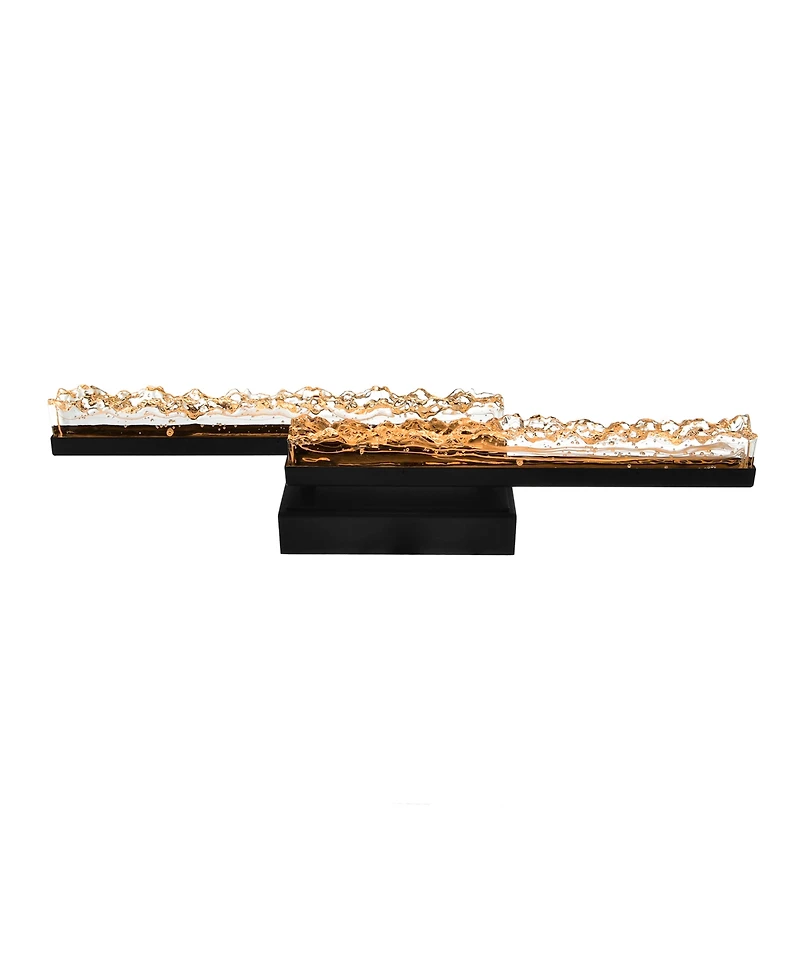 Cwi Lighting 4.3" Metal Stagger Integrated Led Vanity Light
