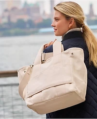 Lands' End Canvas Multiway Pocket Tote