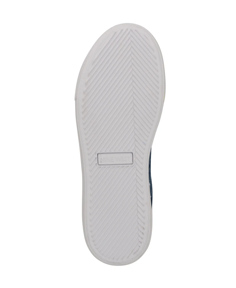 Nine West Women's Gatspy Lace-Up Platform Sneakers