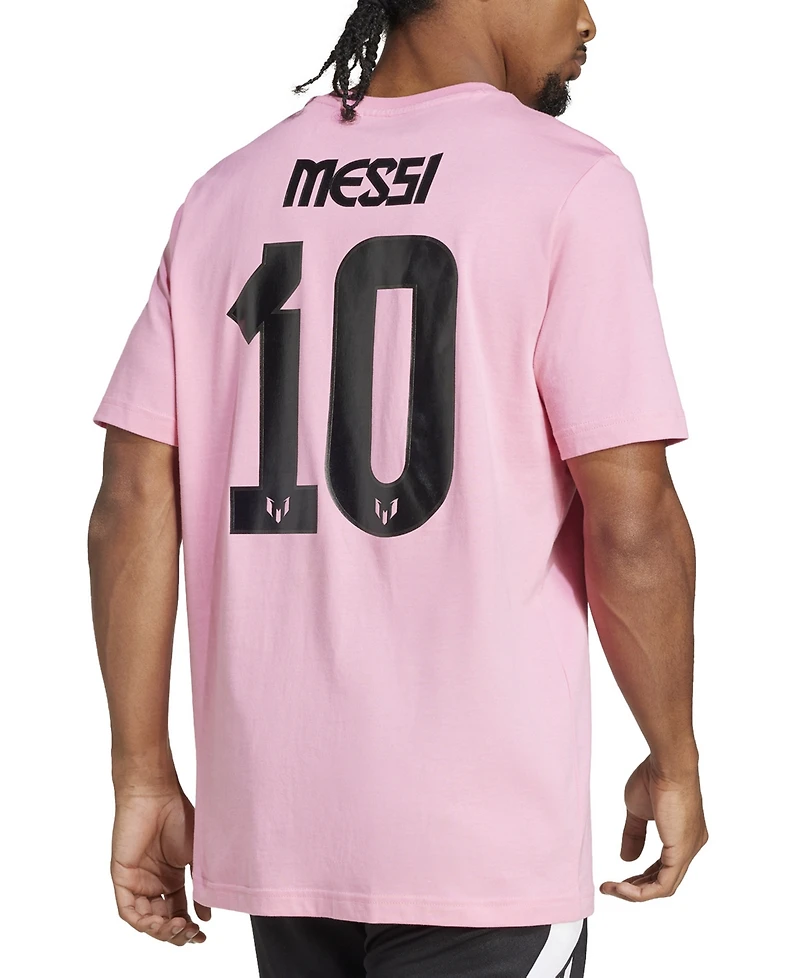 adidas Men's Messi Standard-Fit Graphic T-Shirt