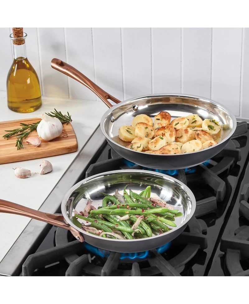 Cuisinart Matte Black Elegance 8" and 10" Skillet Set