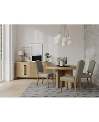 5pc Dining Set (Davie Round Table & 4 Jesilyn Chairs)