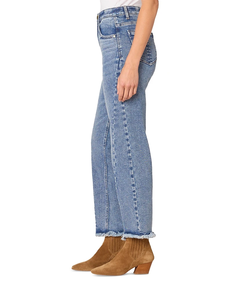Democracy Women's "Ab"solution Spliced-Seam Step-Hem Ankle Jeans