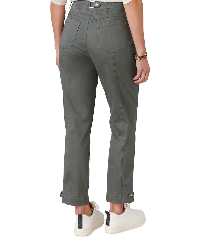 Democracy Women's "Ab"solution High-Rise Tapered Utility Jeans