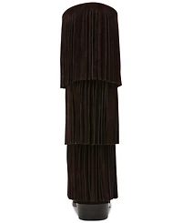 Steve Madden Women's Spur Knee-High Fringe Boots