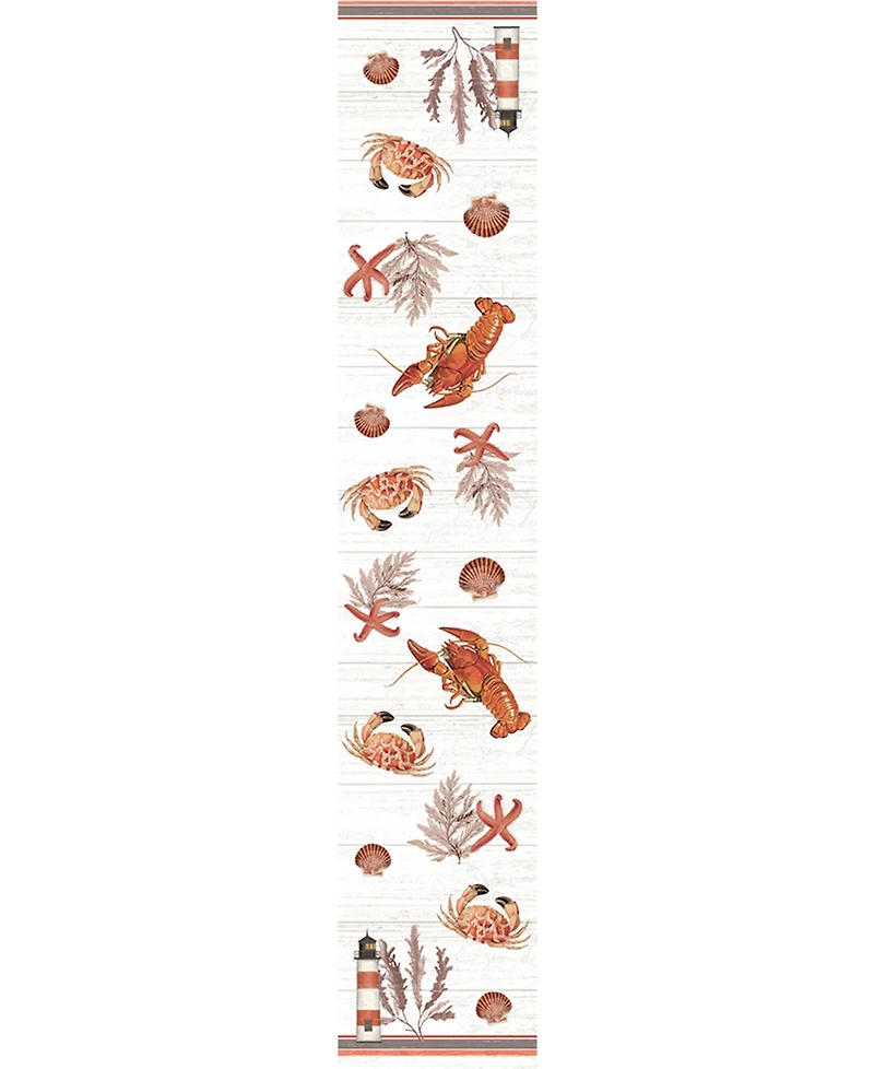 Laural Home Seafood Shack Table Runner