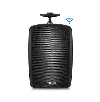 Pyle Bluetooth Portable Pa Speaker System - Compact Loudspeaker with Rechargeable Battery, MP3/Usb/Sd/Fm Radio & Wired Microphone