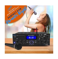 Pyle Compact Wireless Bluetooth Stereo Amplifier