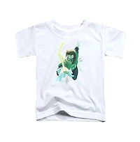 Green Lantern Boys Clouds Short Sleeve Juvenile Tee / T-Shirt