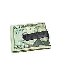 Bling Jewelry Religious Mantra Quote Lords Prayer Cross Black Money Clip Card Holder Father Stainless Steel