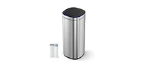 Slickblue Motion Sensor Trash Can with Ozone Sanitizing Button for Odor Control