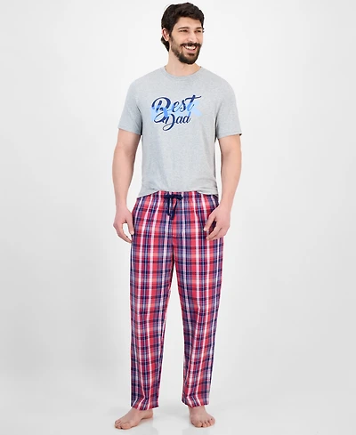 Club Room Men's Woven Plaid Pants, Exclusively at Macy's