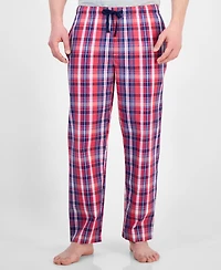 Club Room Men's Woven Plaid Pants, Exclusively at Macy's