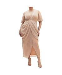 City Chic Plus Lily Sparkle Maxi Dress