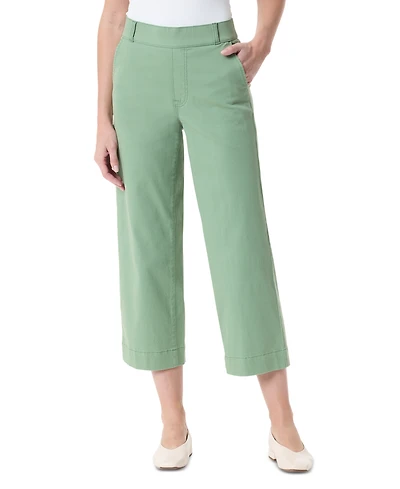 Gloria Vanderbilt Petite Shape Effect Wide-Leg Cropped Pants