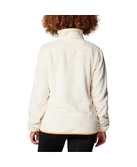 Columbia Women's Cream Tennessee Volunteers Fireside Ii Sherpa Full-Zip Jacket