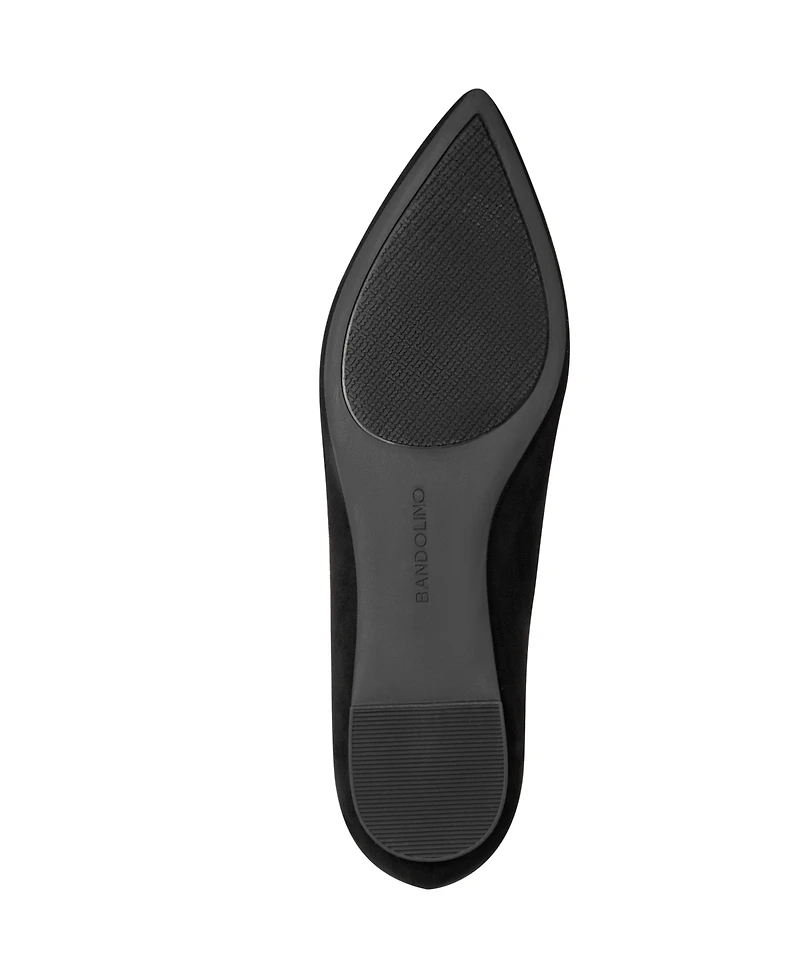 Bandolino Women's Starry Embellished Flower Slip-On Flats