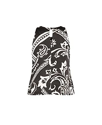 City Chic Plus Perri Print Top