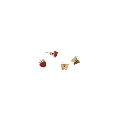Cotton On Girls Little/Big Earring Set