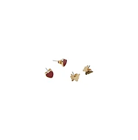 Cotton On Girls Little/Big Earring Set