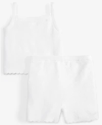 Epic Threads Toddler Girl Crochet Short Set, Toddler, Exclusively at Macy's