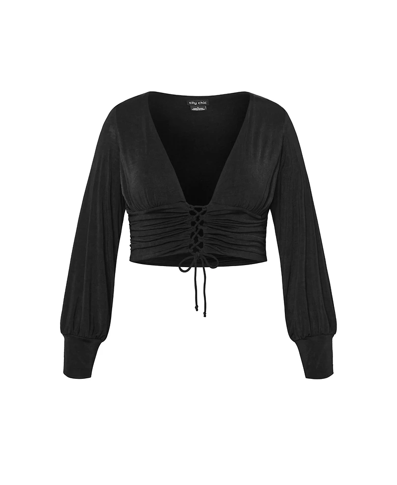 City Chic Plus Baylee Top
