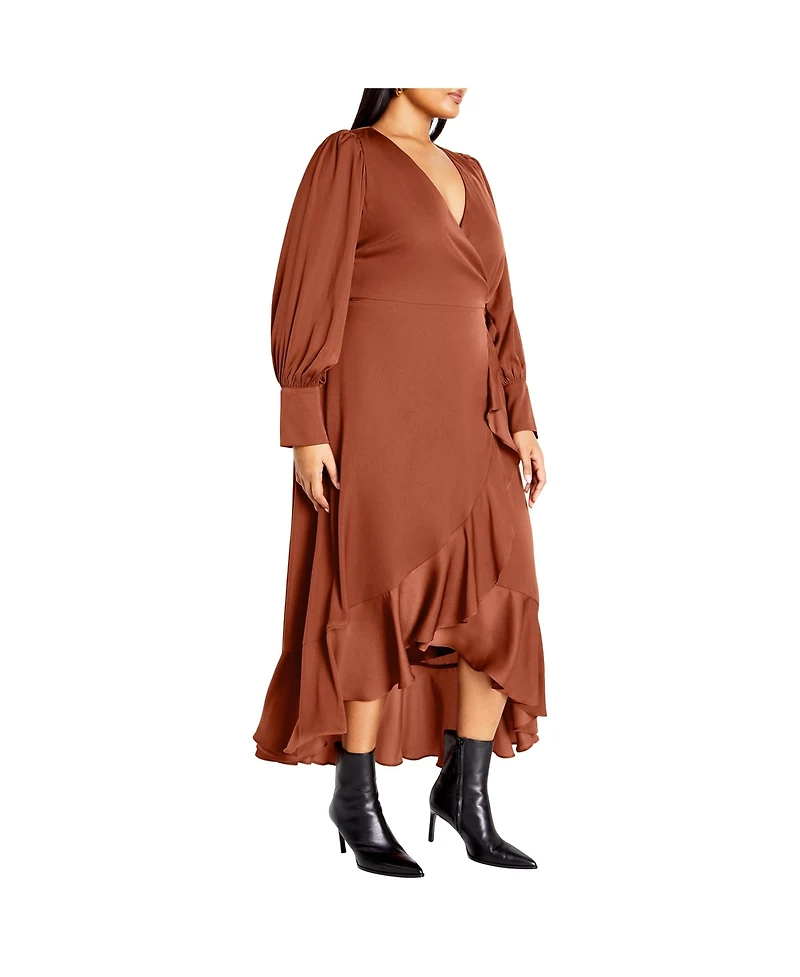 City Chic Plus Size Oki Maxi Dress
