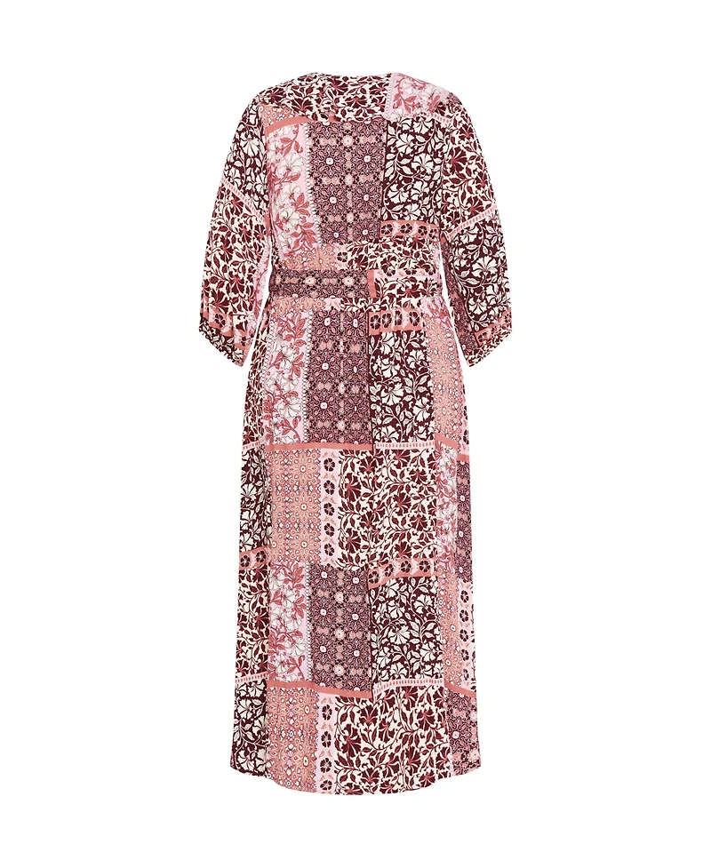 City Chic Plus Dahlia Maxi Dress