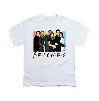 Friends Boys Cast Logo Short Sleeve Tee / T-Shirt